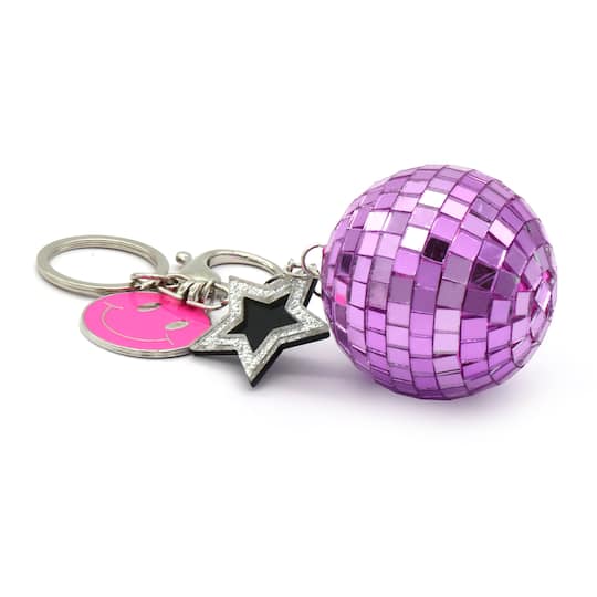 Summer Disco Ball Keychain by Creatology&#x2122;
